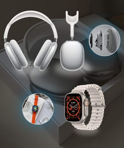 Kit Auriculares Max Tunes™ + Smartwatch iTime™ + Correa de regalo